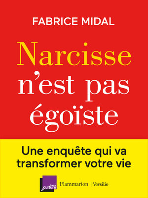 cover image of Narcisse n'est pas égoïste